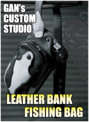 GANCRAFT ORIGINAL LEATHER BANK FISHINH BAG